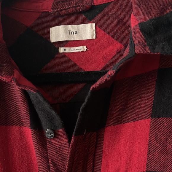 ARITZIA-TNA Plaid Shirt - Picture 2 of 4